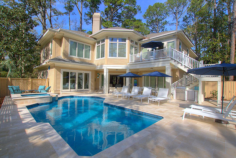 Image of the pool at the rental at 7 Marsh Wren.
