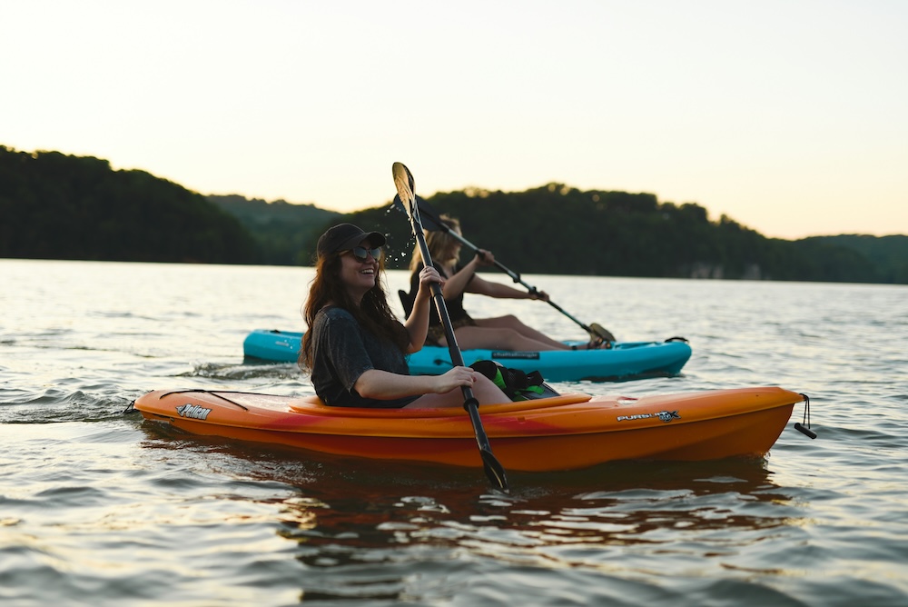 Kayakers enjoying Hilton Head