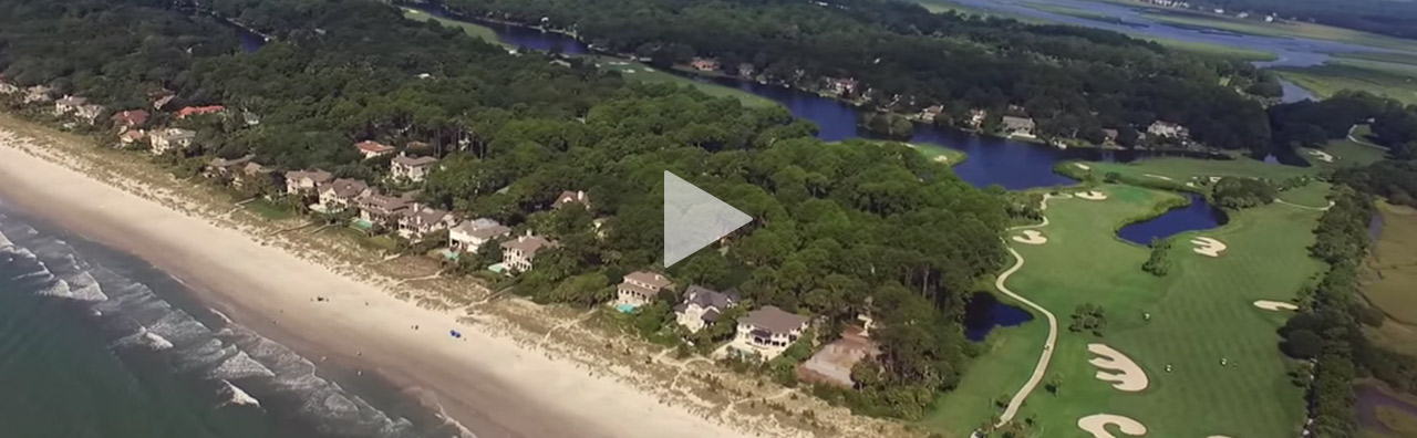 Biking on the beach at Sea Pines Resort