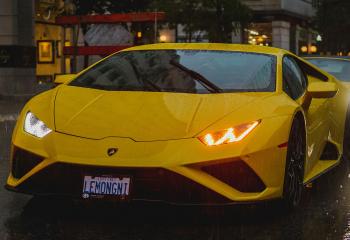 yellow corvette