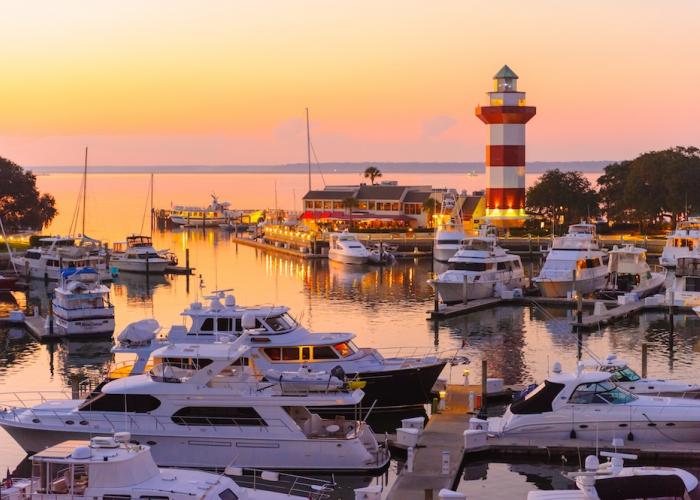 Hilton Head Island, South Carolina, USA, Harbor Town